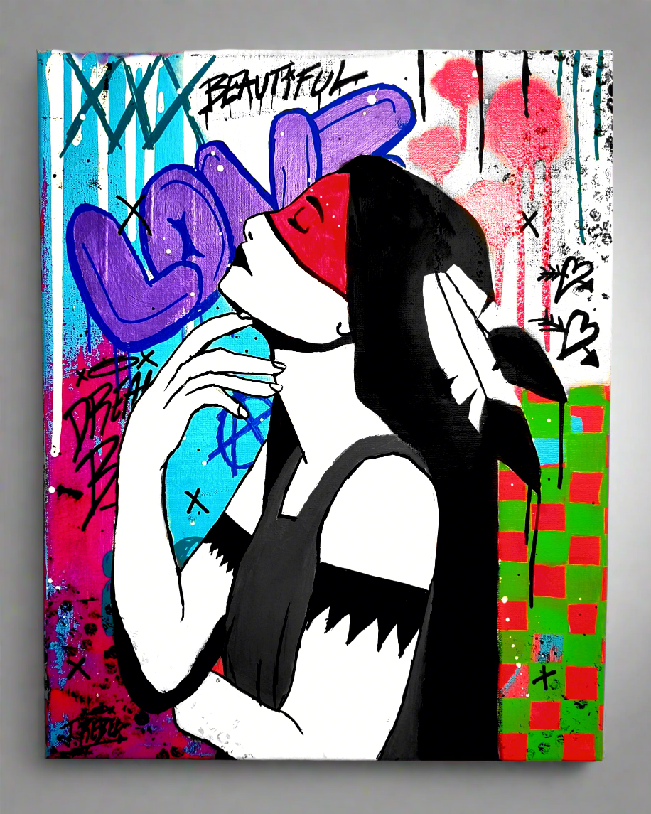 "Myra's Elegence #1" Urban Canvas Art