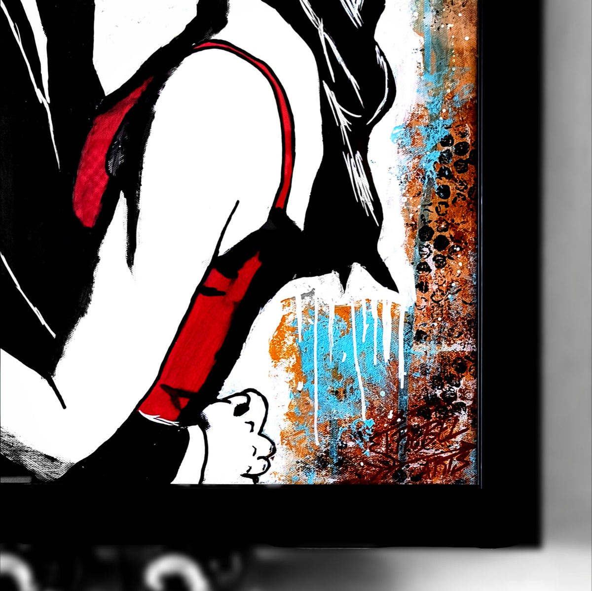 "The Last Dance" | Original Street Art Canvas Painting