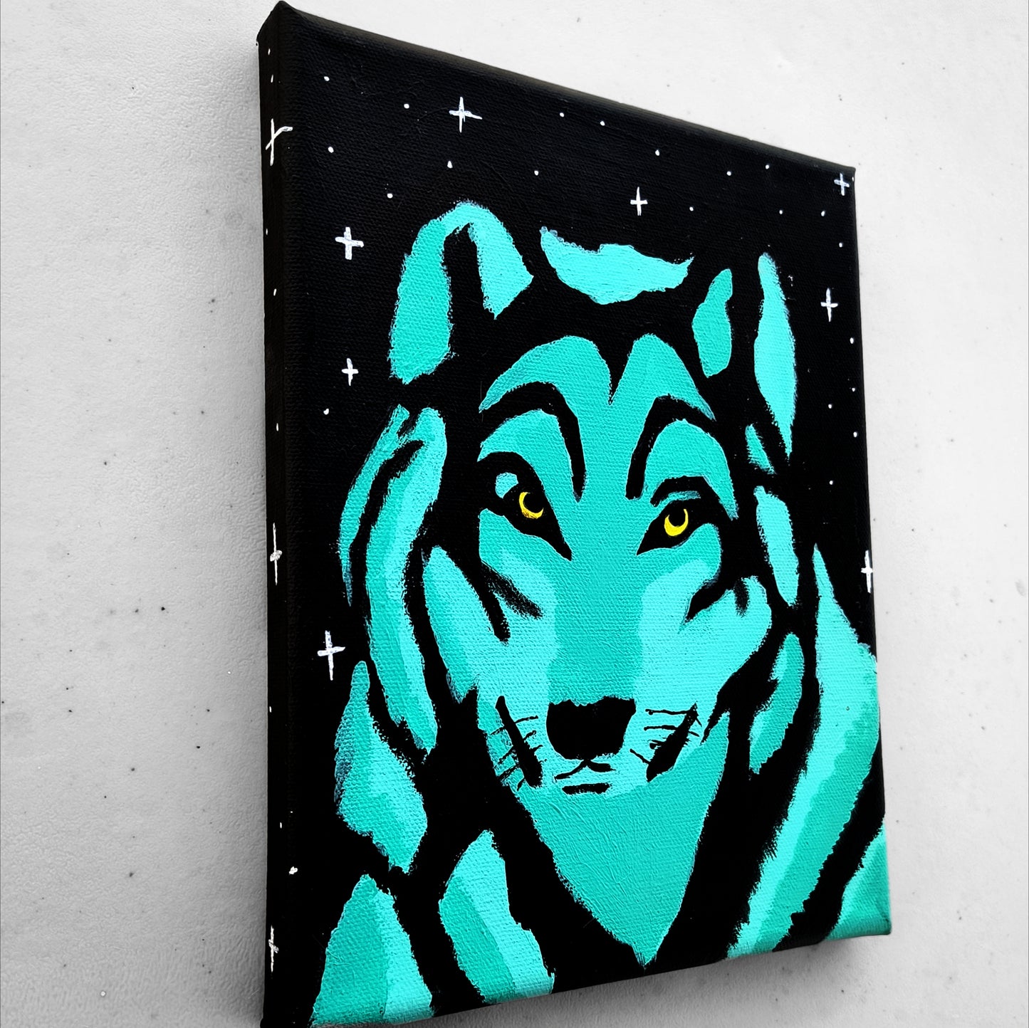 "Howler of the Night" | Traditional mini art