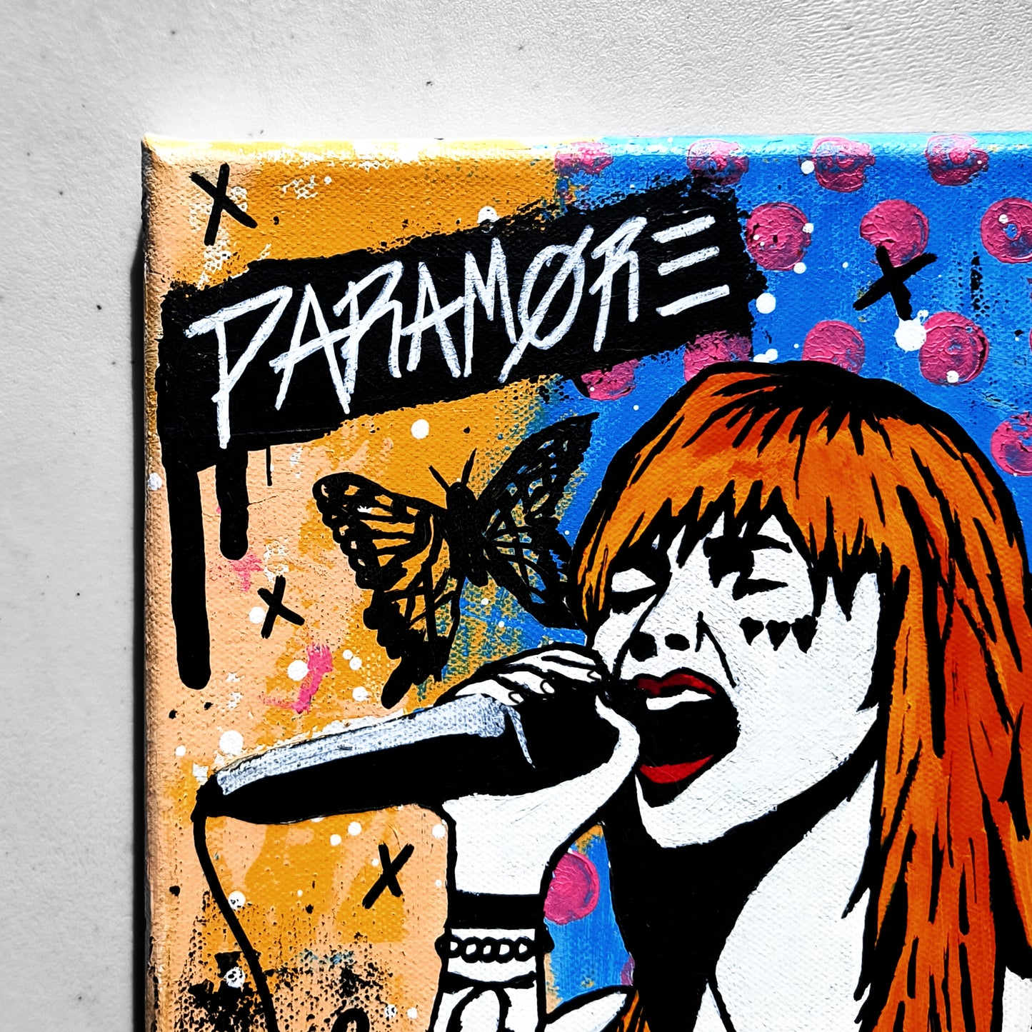 "Hayley Williams (Riot Days)" Pop Art Small Canvas Portrait