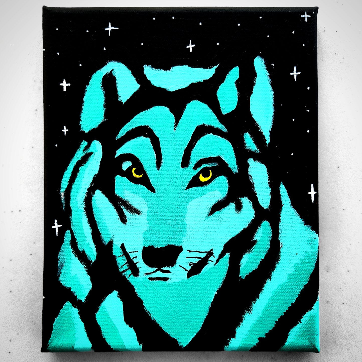 "Howler of the Night" | Traditional mini art