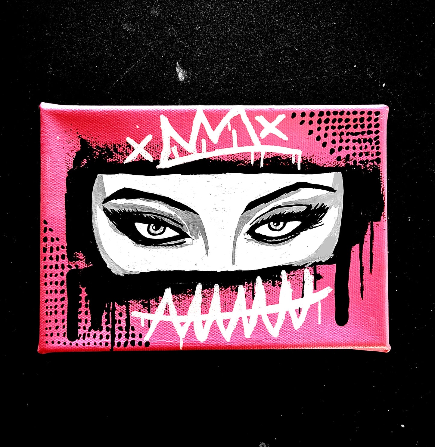"Windows to the Soul #1" Small Canvas Art