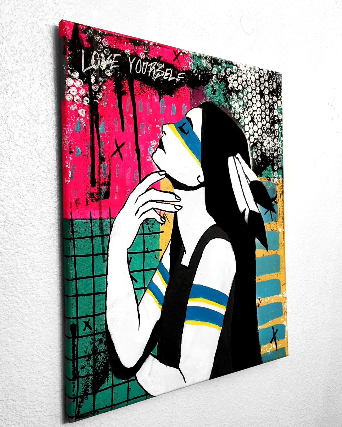 "Myra's Elegence #2" Urban Canvas Art