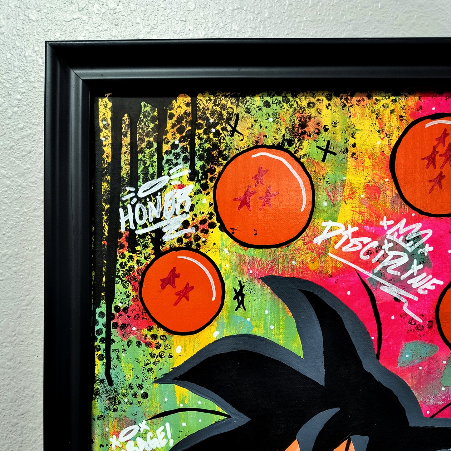 "Son Goku" Pop Art Canvas Painting