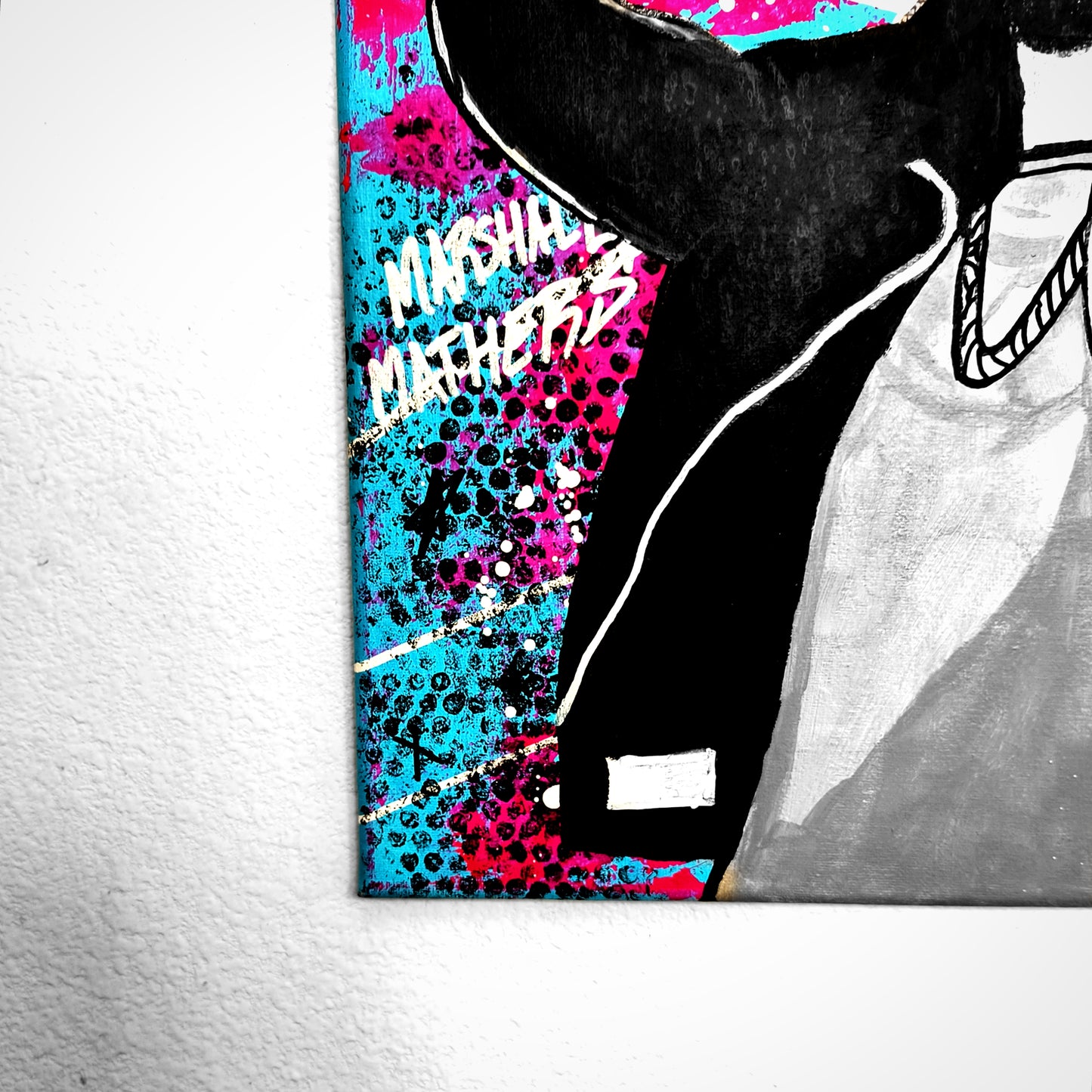 "Eminem" Pop Art Canvas Painting