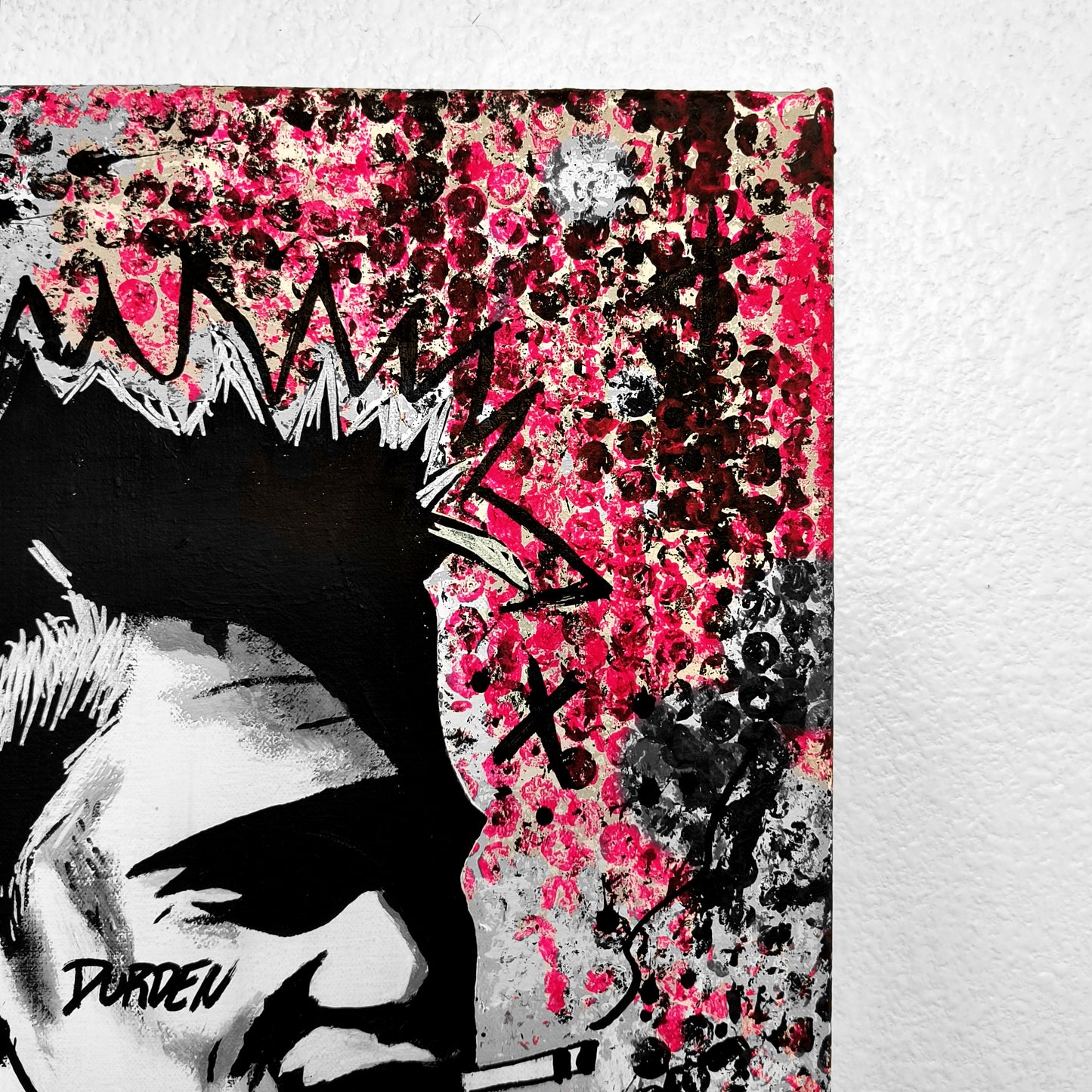 "We don't talk about it (Tyler Durden)" Urban Canvas Art