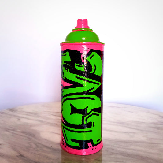 "LOVE" Custom Spray Can (Pink)