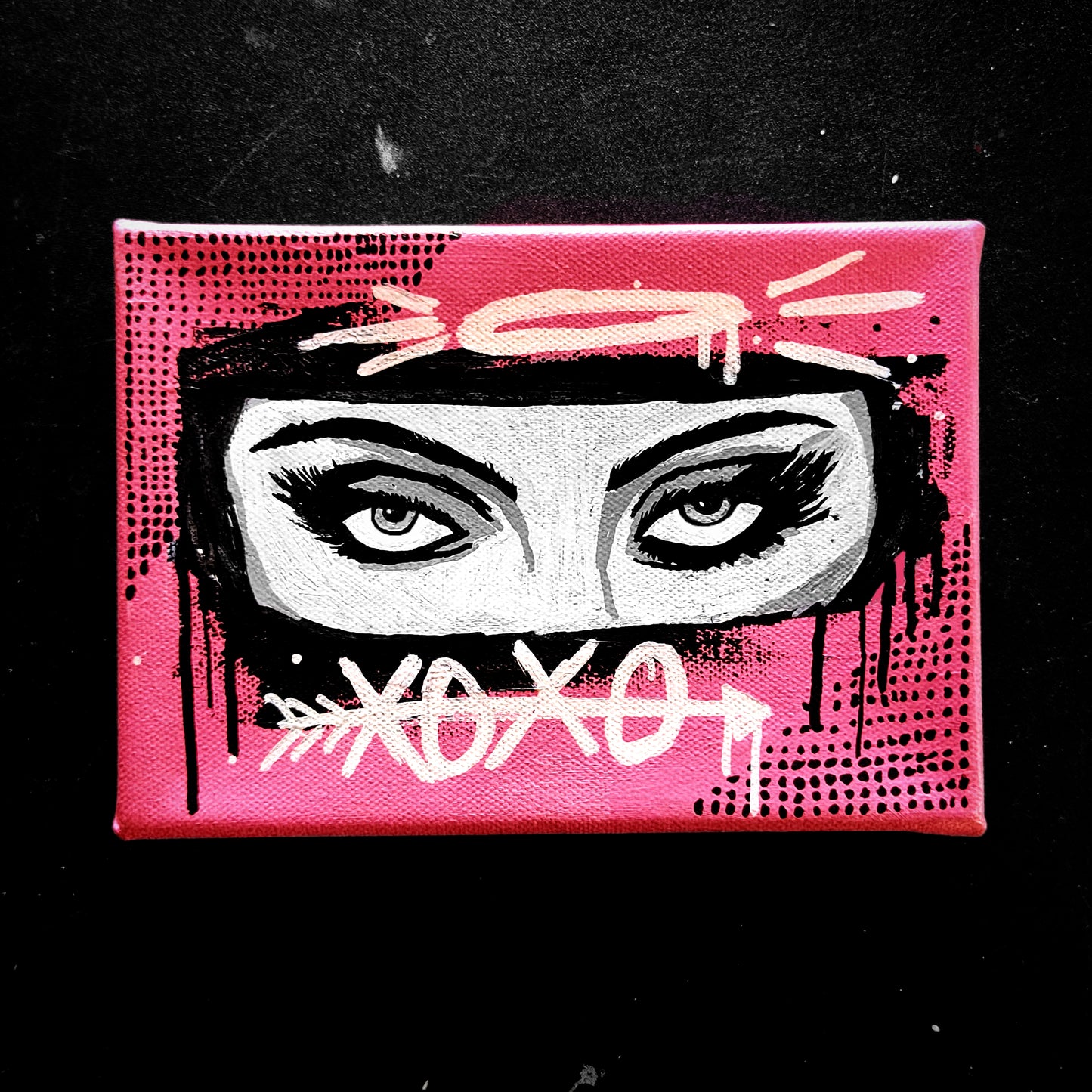 "Windows to the Soul #2" Small Canvas Art