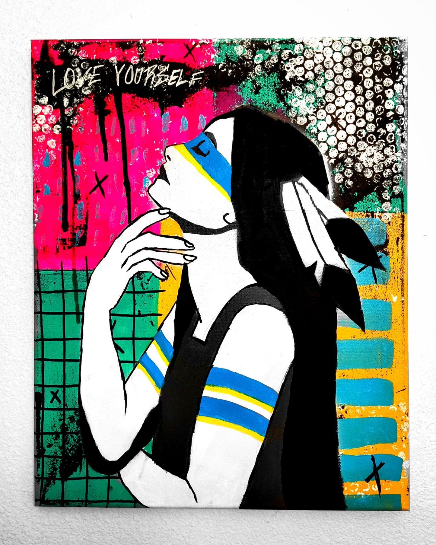 "Myra's Elegence #2" Urban Canvas Art