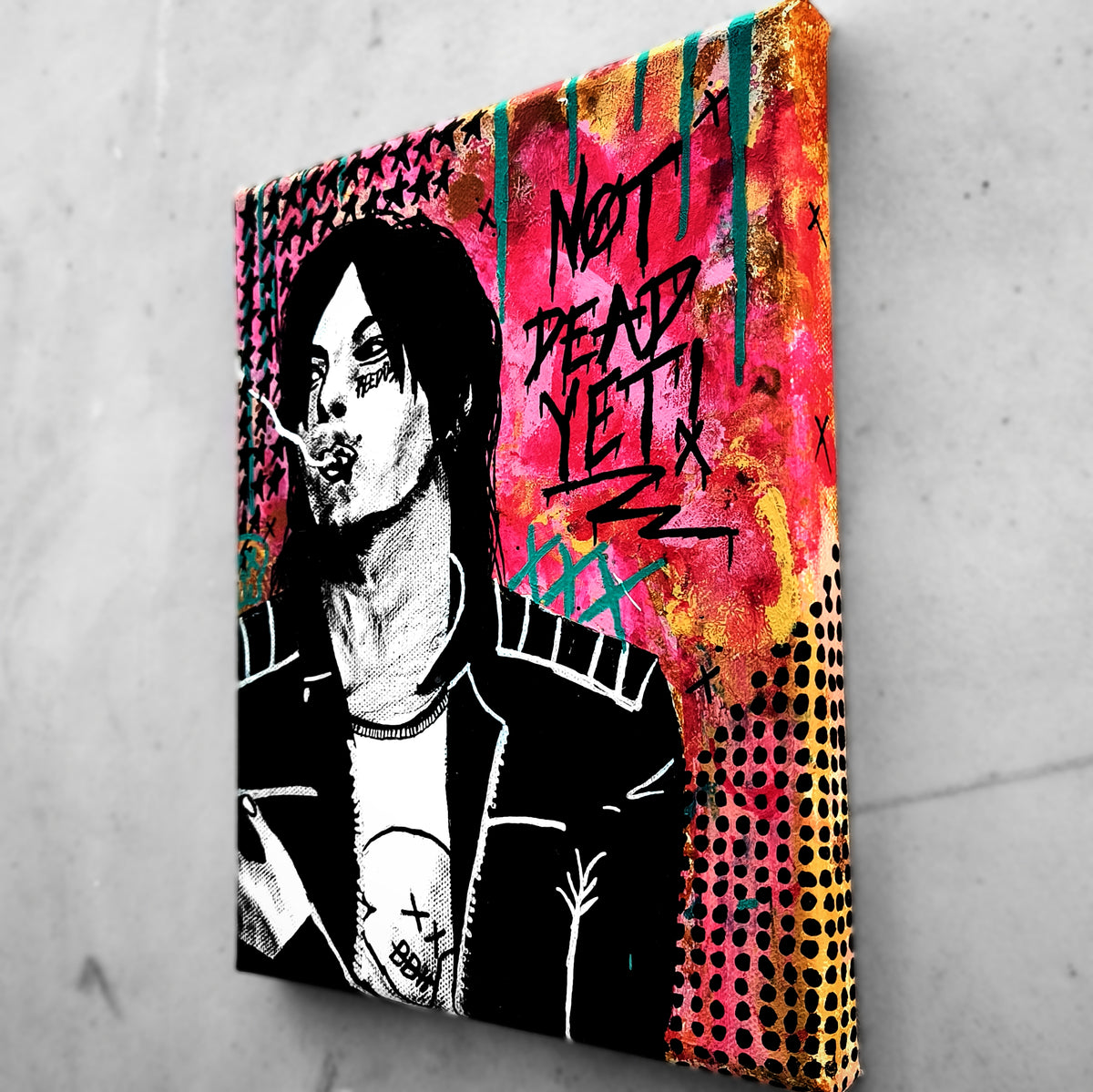"Norman Reedus" | Original Grunge Fan Art