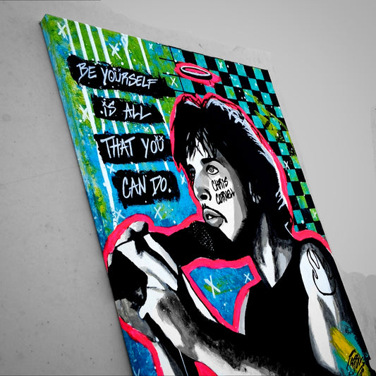 "Chris Cornell (Grunge Art)" | Grunge Art Canvas