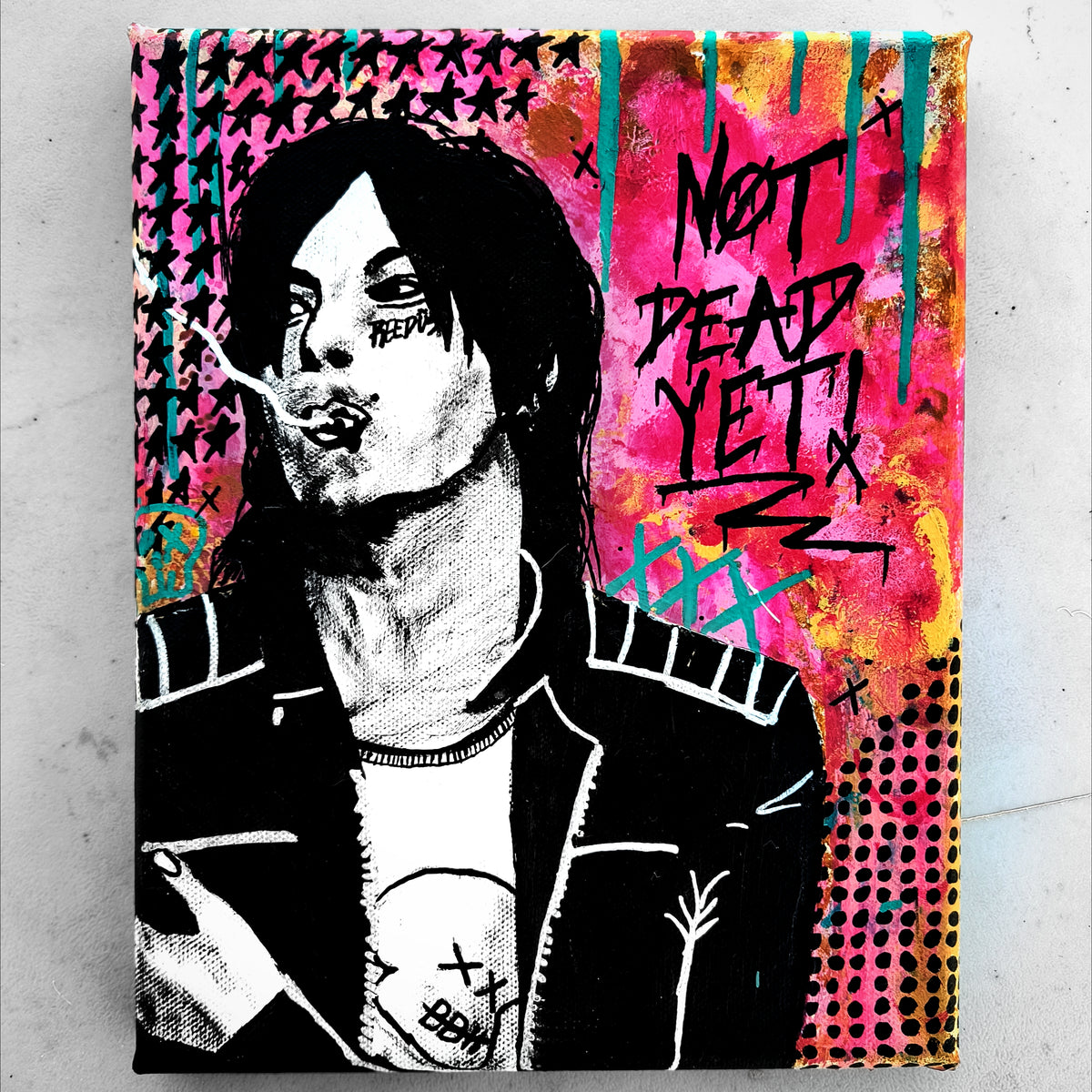"Norman Reedus" | Original Grunge Fan Art