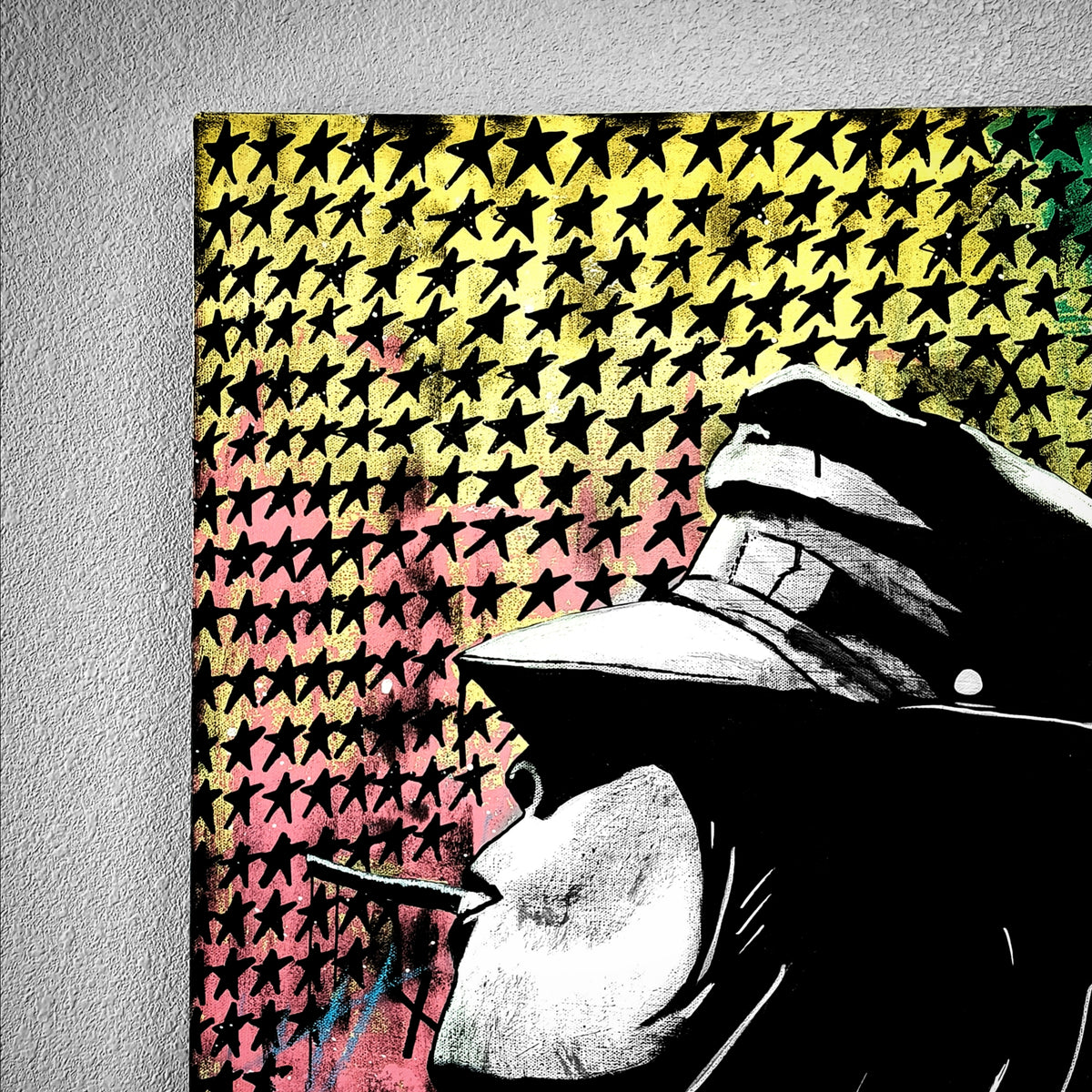 "Something Punk" | Original Punk Art Canvas Painting