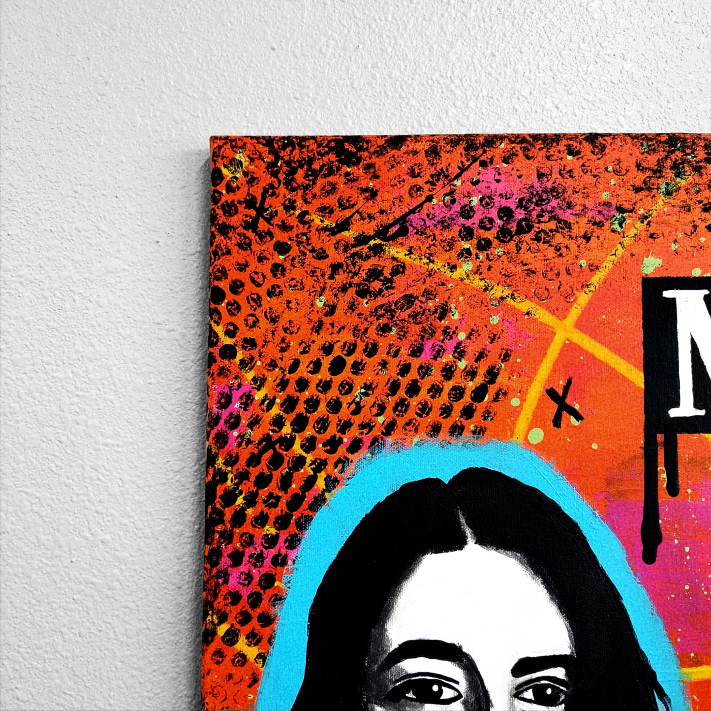 "Nirvana" Original Pop Art Painting Canvas