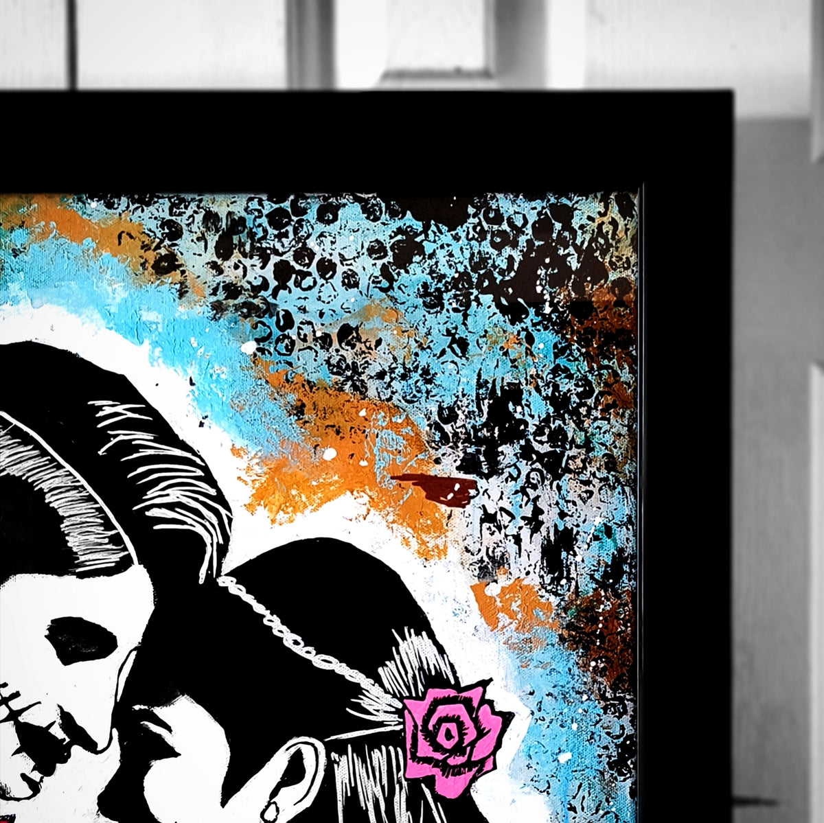 "The Last Dance" | Original Street Art Canvas Painting